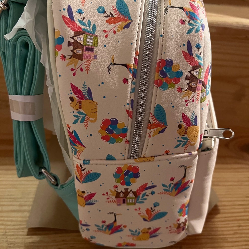 Disney Pixar Loungefly UP Mini Backpack - Picture 2 of 6
